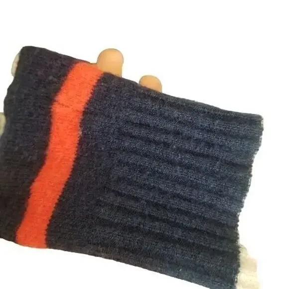 J. Crew Womens Wool Alpaca Striped Rainbow Sweater Sz XS Relaxed Preppy Classic - Picture 5 of 10